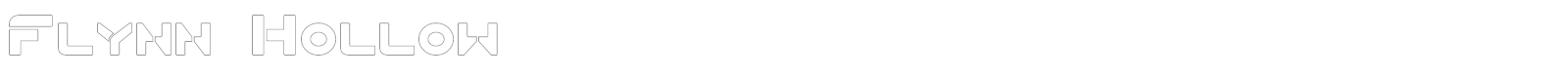 Flynn font preview